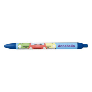 Cute kawaii cars cartoon illustration pen