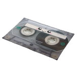 Cute Kawaii Cassette Tape Placemat at Zazzle