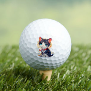 Cute Kawaii Cat for Cat Lovers  Golf Balls