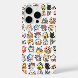 Cute Kawaii Cat Phone Case – Adorable