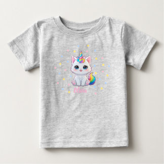 Cute Kawaii Caticorn Baby T-shirt