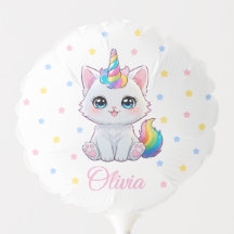 Cute Kawaii Caticorn Balloon