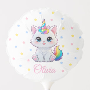 Cute Kawaii Caticorn Balloon