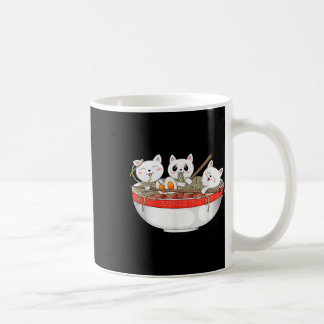 Cute Kawaii Cats Ramen Noodles Anime Japanese Cat Coffee Mug
