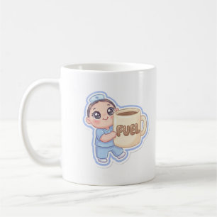 Cute Kawaii Chibi Nurse Giant Coffee Fuel Mug