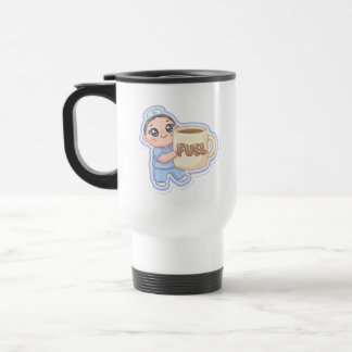 Cute Kawaii Chibi Nurse Giant Coffee Fuel Travel Mug