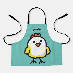 Cute Kawaii Chicken Chick Apron