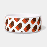 Cute Kawaii Chocolate Bar Bowl<br><div class="desc">A delightful kawaii-style chocolate bar with a friendly expression! This sweet design features a partially bitten chocolate bar wrapped in red packaging,  bringing warmth and charm to any surface. Perfect for adding a playful touch to notebooks,  laptops,  and more!</div>