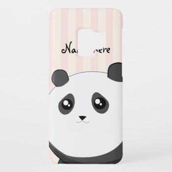 Cute Kawaii Chubby Panda Bear Case-mate Samsung Galaxy S9 Case by DiaSuuArt at Zazzle