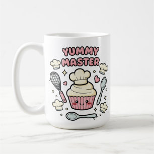 Cute Kawaii Cupcake Chef Mug