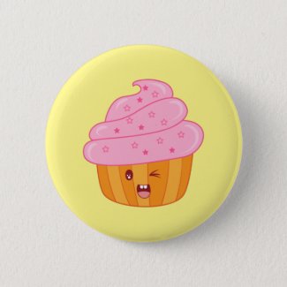 Cute kawaii cupcake pin