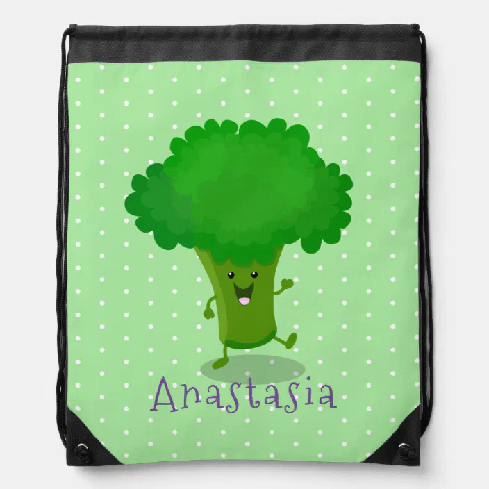Drawstring Backpack Broccoli Bags Drawstring Backpack Broccoli Bags