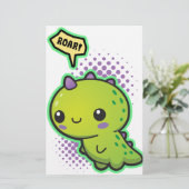 Cute Kawaii Dinosaur (Standing Front)