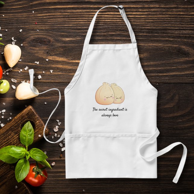 Cute Kawaii Dumplings  Adult Apron (Creator Uploaded)