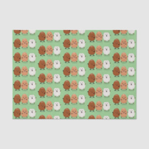 Cute kawaii eggs funny cartoon illustration tissue paper