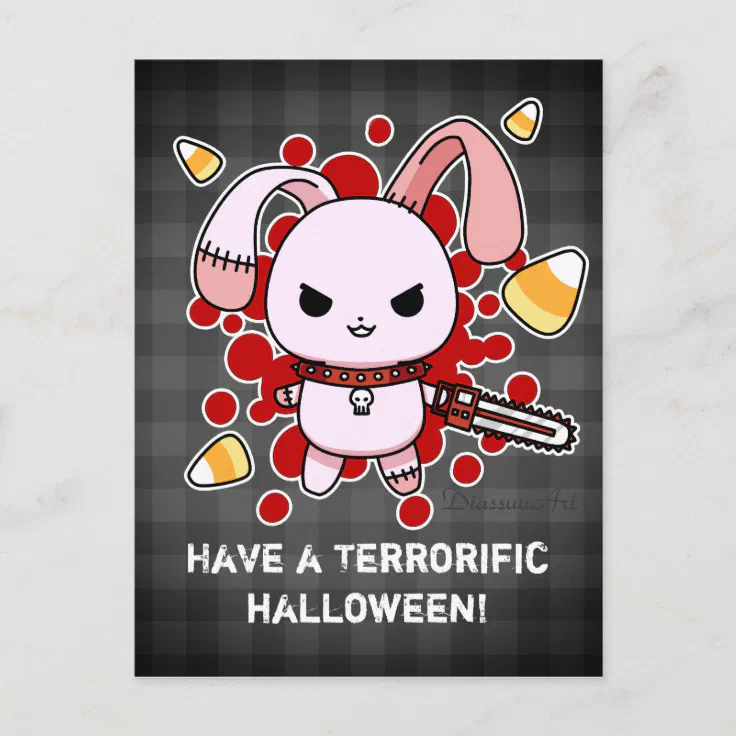 cute evil bunny