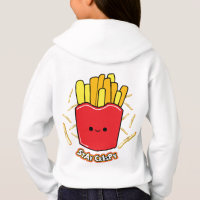 Cute Kawaii French Fries “Stay Crispy” KidsT-Shirt