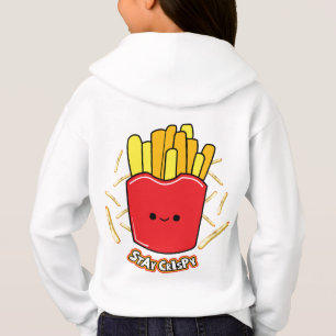 Cute Kawaii French Fries “Stay Crispy” KidsT-Shirt Hoodie