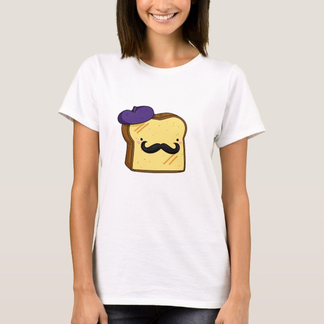 Cute Kawaii French Toast T-Shirt (Front)