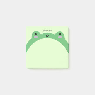 Cute Kawaii Frog Animal Cottagecore Aesthetic Post-it Notes