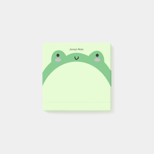 Cute Kawaii Frog Animal Cottagecore Aesthetic Post_it Notes