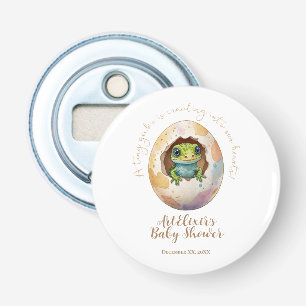 Cute Kawaii Gecko Lizard Egg Baby Shower Bottle Opener