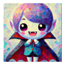 Cute Kawaii Halloween Vampire