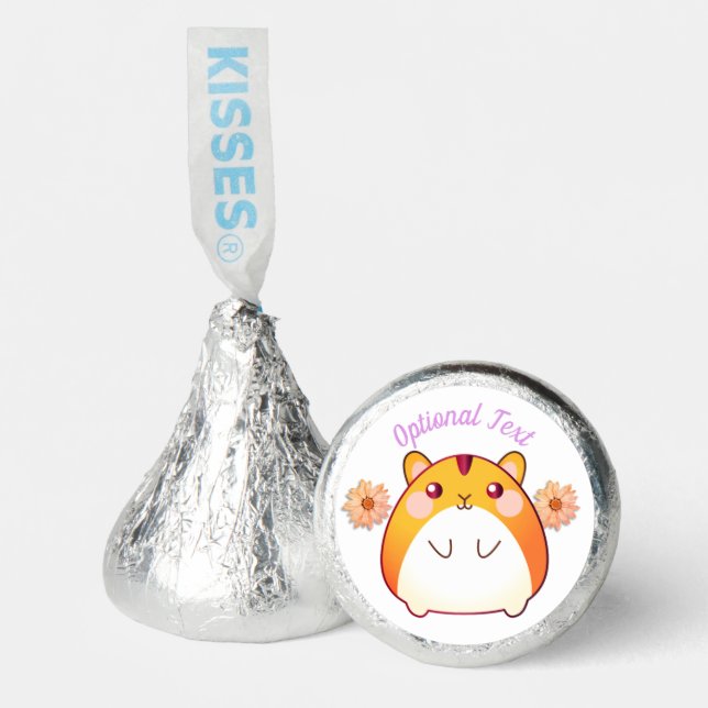 Cute Kawaii Hamster Custom   Hershey®'s Kisses® (Front)