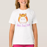Cute Kawaii Hamster Custom T-Shirt