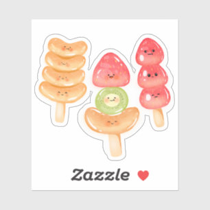 Cute Kawaii Hand-drawn Tanghulu Sticker