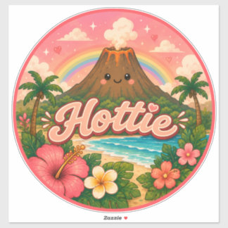cute kawaii hawaii sticker
