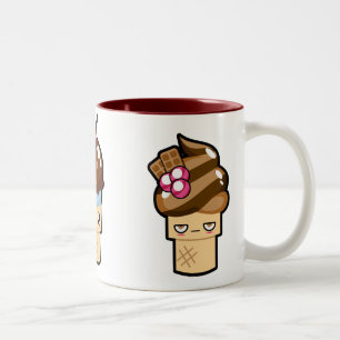 Cute Kawaii Ice Cream Cones Mug