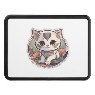 Cute Kawaii Kitten Hitch Cover