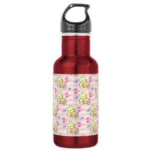 Cute Kawaii Kittens Pink Pastel Stainless Steel Wa Water Bottle