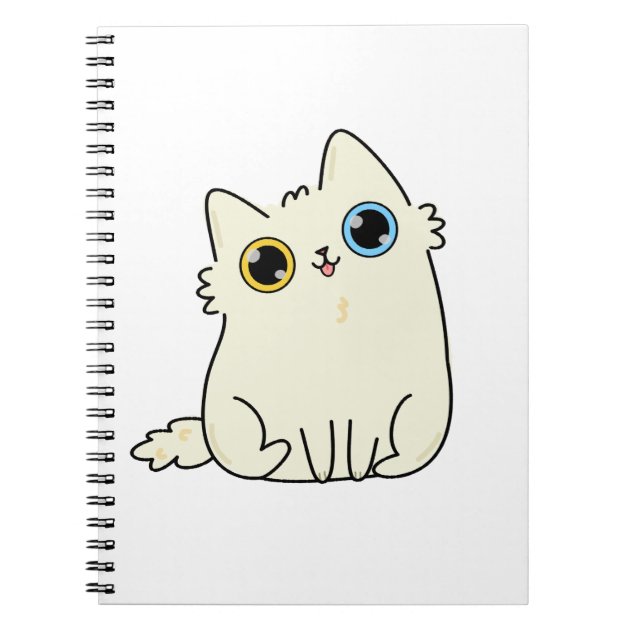 Cute Kawaii Kitty Cat Notebook