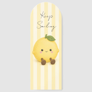 Cute Kawaii Lemon Bookmark