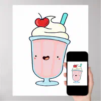 Poster Friends - Milkshake, Wall Art, Gifts & Merchandise