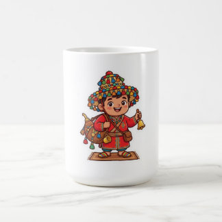 Cute Kawaii Moroccan Guerab Water Carrier Sticker Coffee Mug