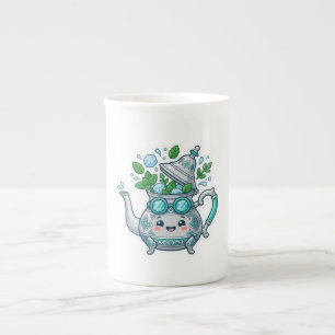 Cute Kawaii Moroccan Iced Mint Tea Summer Berrad S Bone China Mug