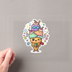 Cute Kawaii Moroccan Summer Iced Mint Tea Berrad S Acrylic Invitations