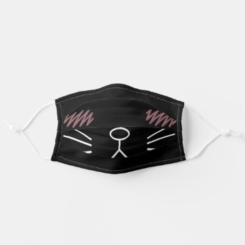 Cute Kawaii Mouth Cloth Face Mask by Soulful_Inspirations at Zazzle