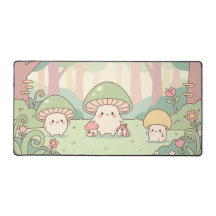 Cute Kawaii Mushroom Forest