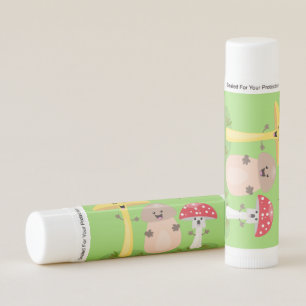 Cute kawaii mushroom fungi toadstool lip balm