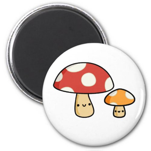 Cute Kawaii Mushroom Magnet