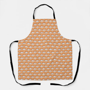 Cute Kawaii Nigiri Sushi Seamless Pattern Apron