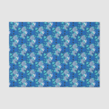 Cute Kawaii Octopus & Seashell Gift Tissue Paper