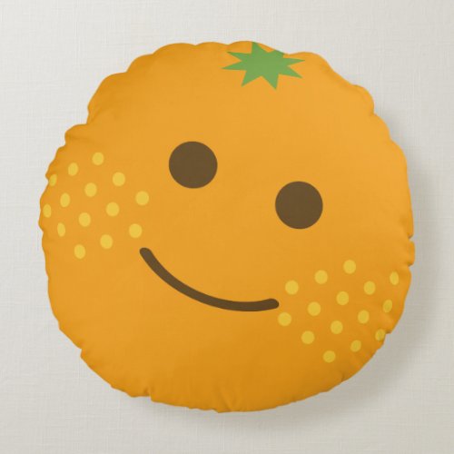 Cute kawaii Orang Round Pillow