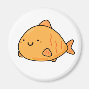 Cute Kawaii Orange Fish Magnet