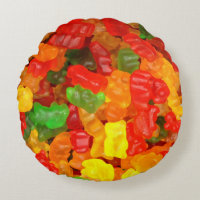 cute kawaii orange yellow red colorful gummy bear