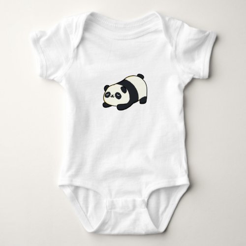 Cute Kawaii Panda Baby Bodysuit